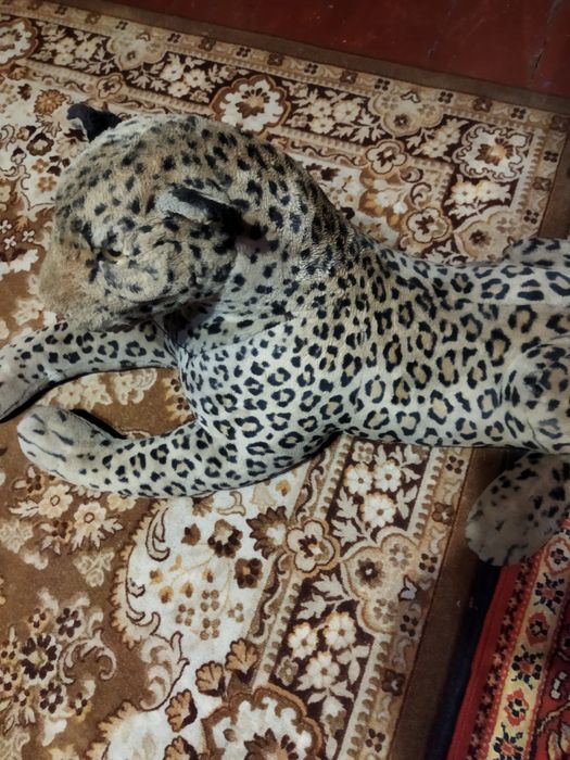 Игрушка леопард большой