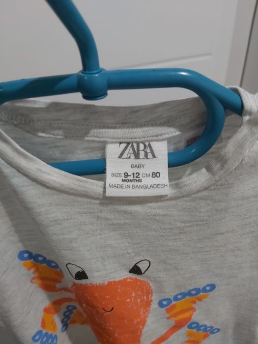Bluzka T-shirt ze sklepu ZARA  80 cm.