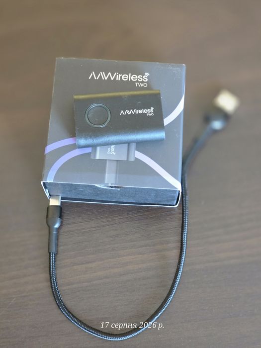 AAWireless TWO — бездротовий carplay та Android Auto