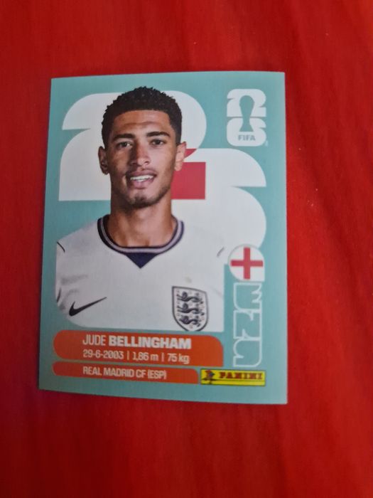 cromo mundial 2026-    Jude Bellinghman 
Eng11 - Jude Bellinghman