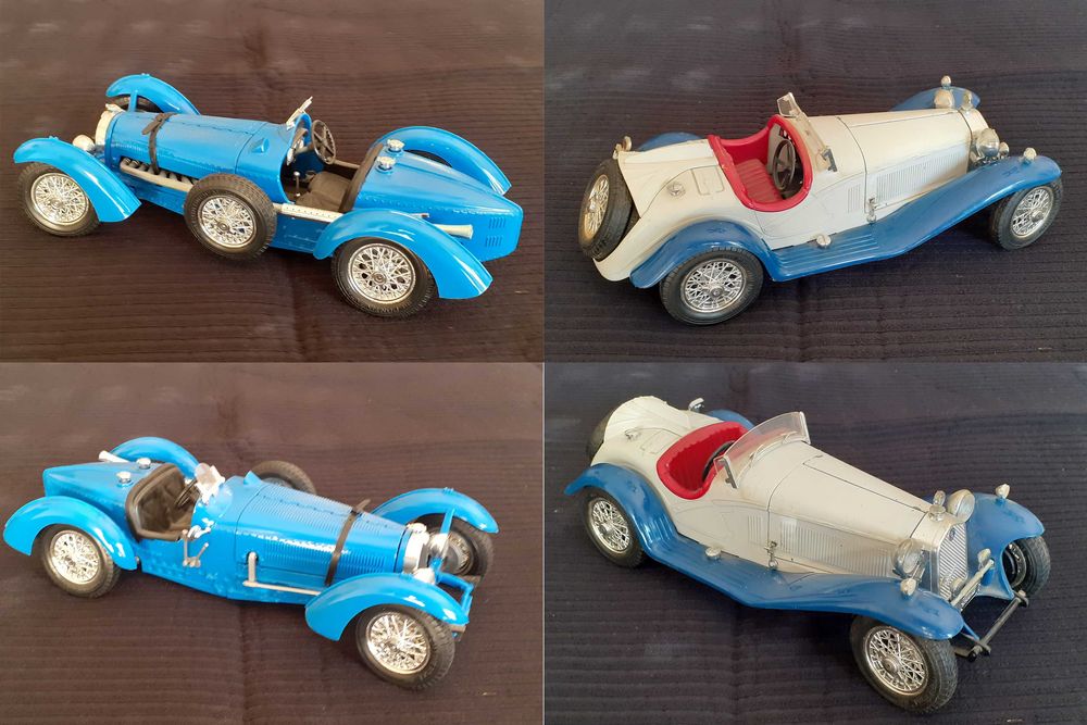 Colecção de miniaturas automóveis diversas (14 exs)