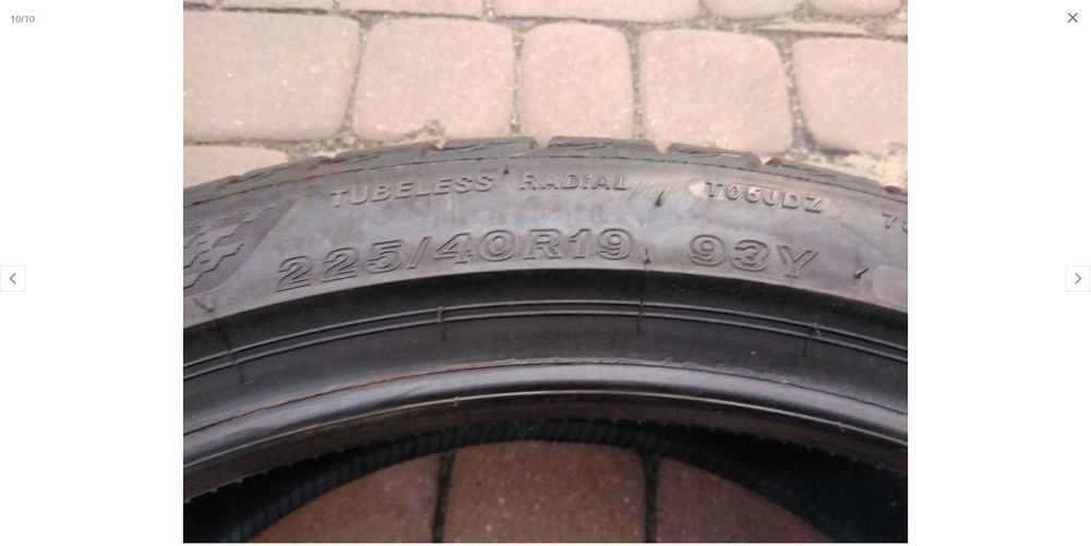 4x nowe opony Bridgestone Turanza T005 225/40 R19