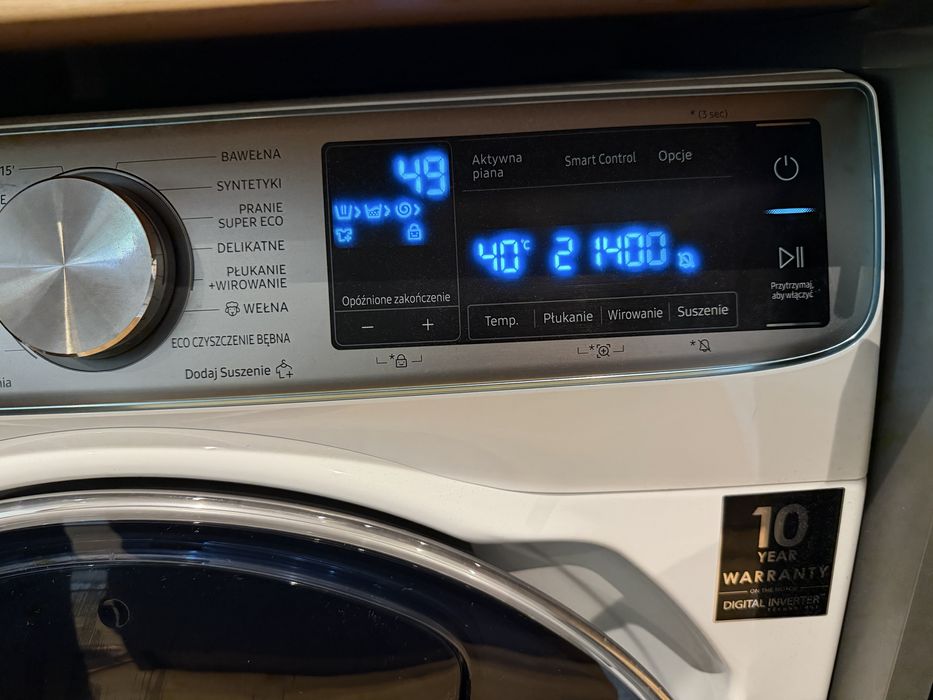 Pralko suszarka Samsung QuickDrive z technologią EcoBubble
