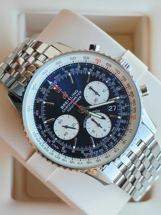 Breitling Navitimer B01 Chronograph 43 Black Mother of Pearl Japan Edition / Gwar. do 2031r.