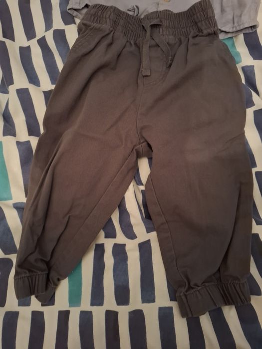 Koszula plus spodnie rozmiar 86 h&m stan idealny ,nowy,ubrany raz
