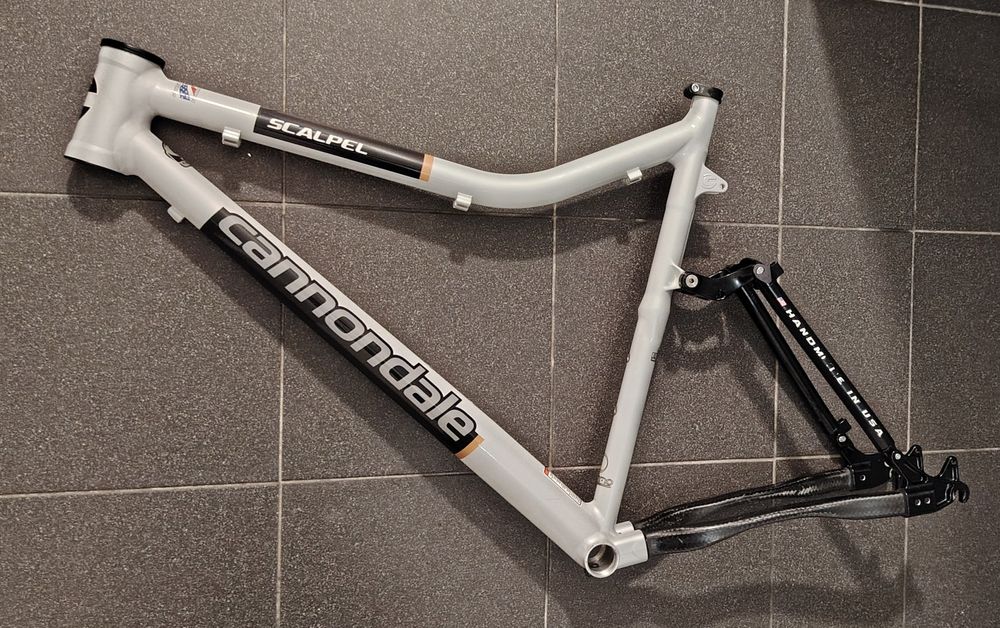 Nowa rama Cannondale Scalpel rozm.L Carbon Unikat Retro MTB