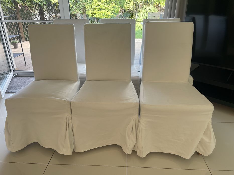 6 krzeseł IKEA Henriksdal