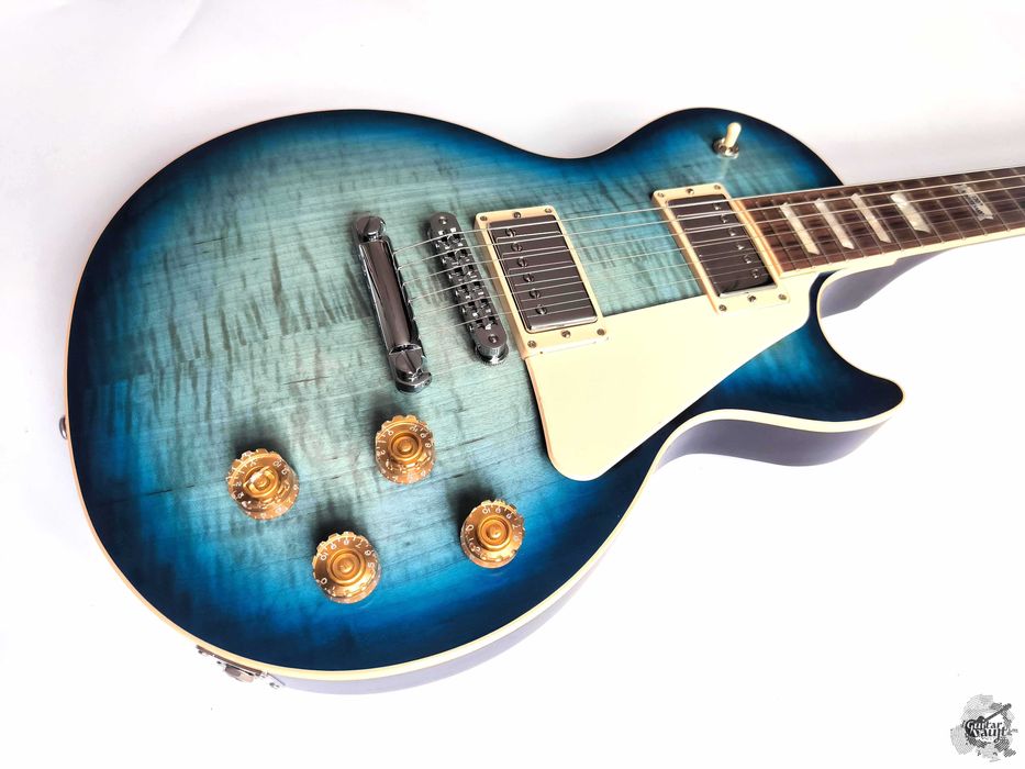 Gibson Limited Edition Les Paul Standard Plus AAA '2014 Ocean Water Perimeter w/case & docs