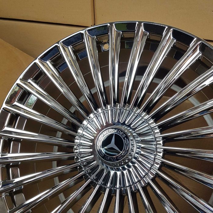 Диски На Авто R19 5x112 Різноширокі Mercedes CLS W212 W213 W205 W221 W222 GLC Chrome Хромовані Р19 Мерседес