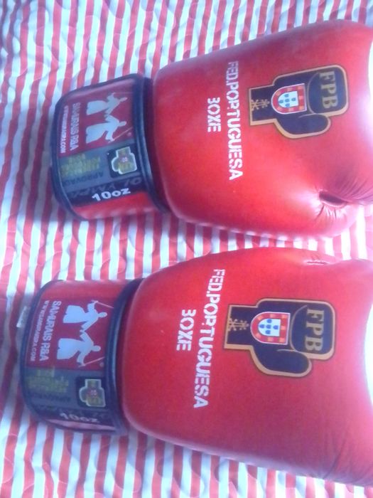 Luvas de boxe excelente estado tam L/XL