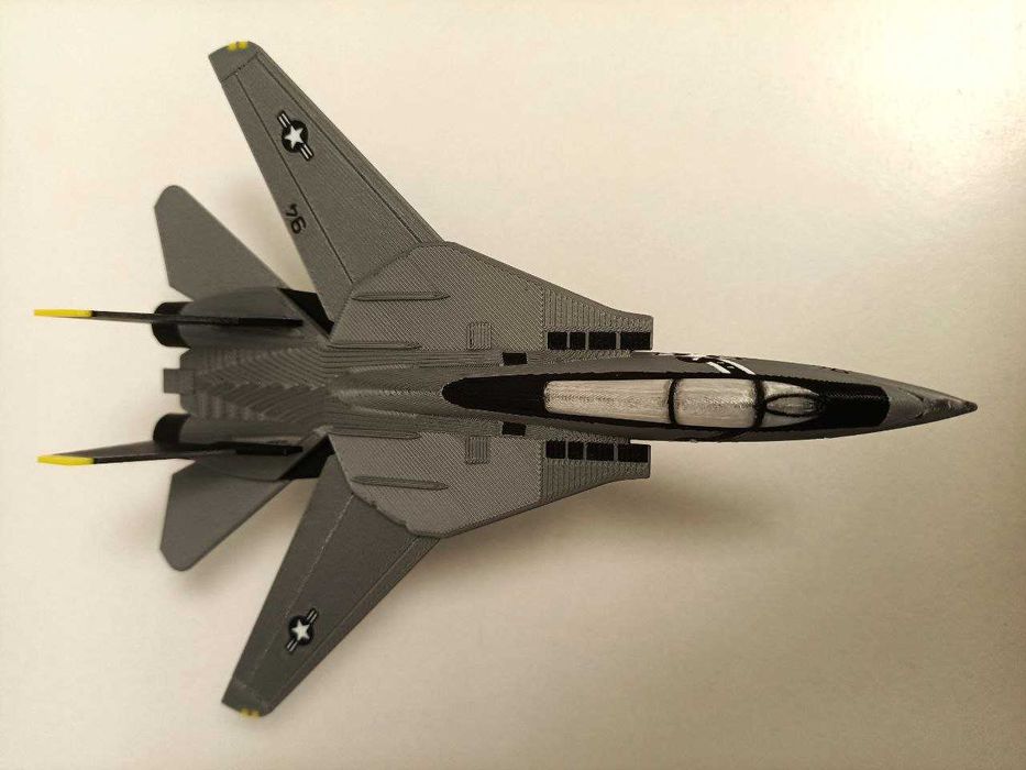 Модель літака F-14 Tomcat, конструктор, 3d друк