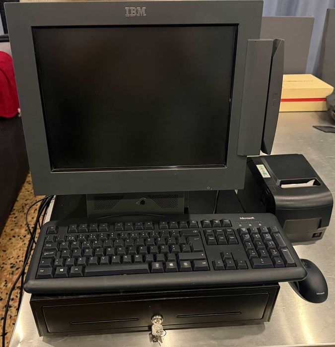 Sistema POS IBM 4840 + Primavera Pssst! Express — Completo