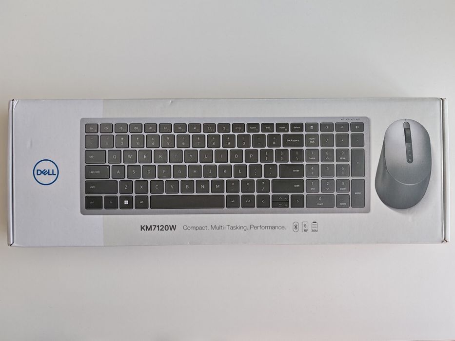 Klawiatura i mysz Dell KM7120W stan idealny