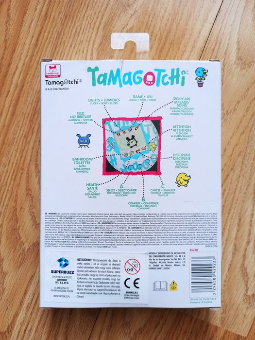 Oryginalne tamagotchi w kwiatki Gen 2