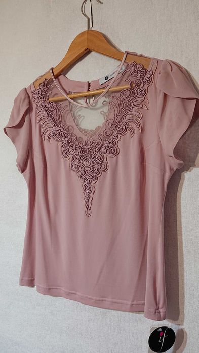 Женская блуза блузка eu42 l xl 48 52 футболка