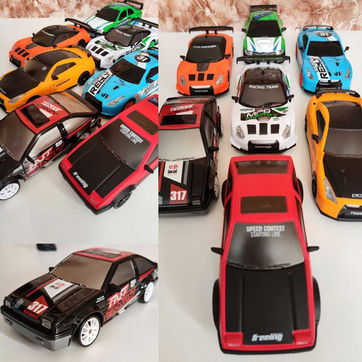 Дрифт машинка на радіокеруванні Nissan GT-R 4WD RC Car для дрифту 1:24: ...