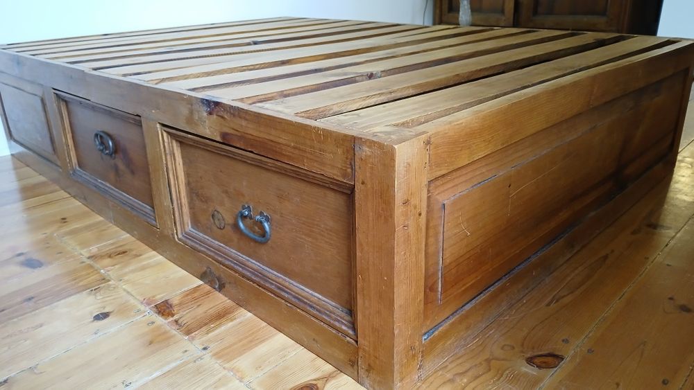 Cama madeira mexicana (já não se faz)
