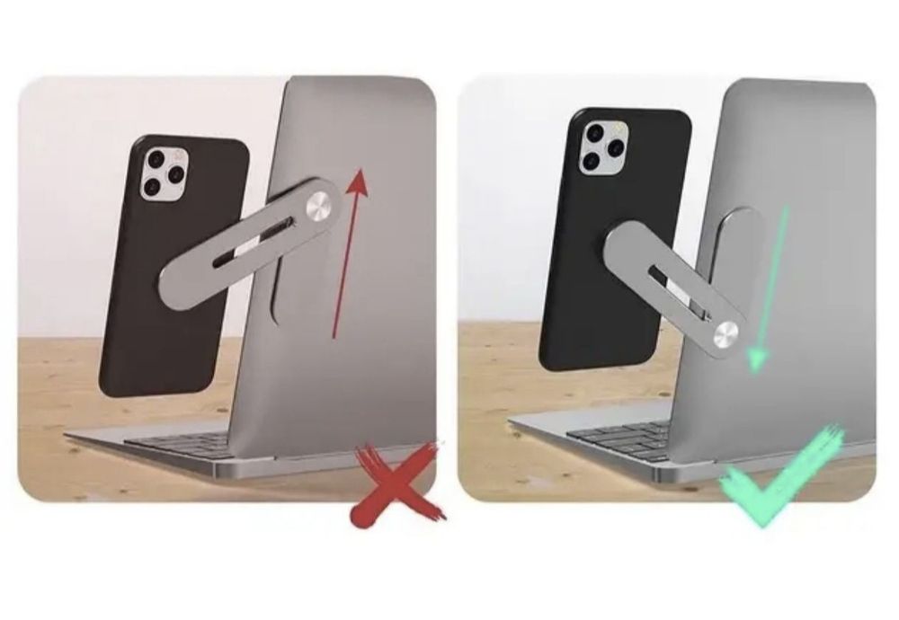 Гибкий держатель для телефона на прищепке