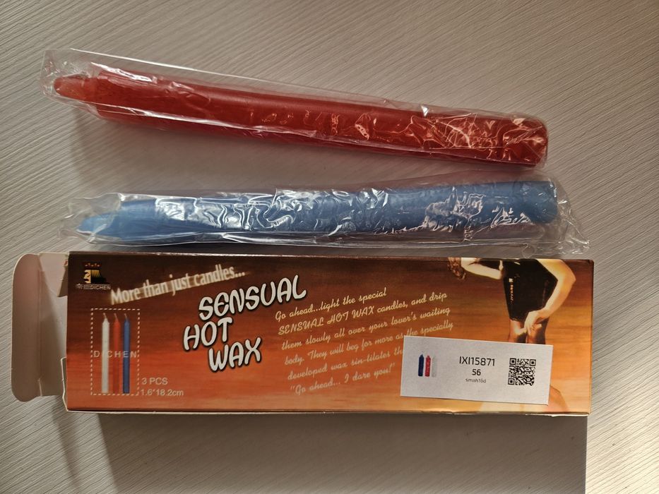 Sensual hot wax свічка низькотемпературна