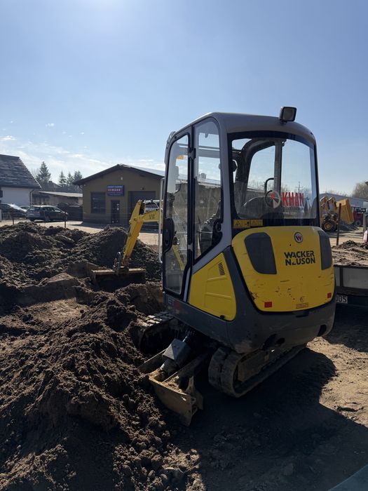 Usługi Minikoparką | Wykopy | Przyłącza WOD-KAN | Fundamenty |