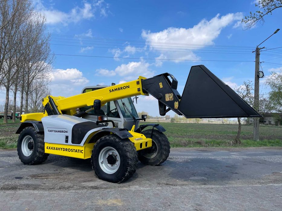 Ładowarka teleskopowa Sambron T3071*Perkins,Joystick,Zaczep*7 Metrów