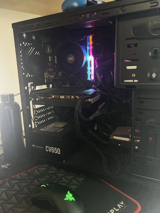 Pc gamer setup/ pc+ monitor + rato + teclado+ mousepad