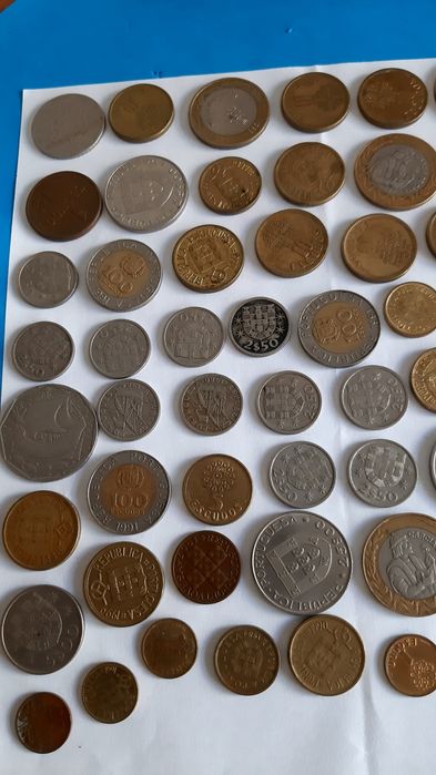 Moedas portuguesas antigas