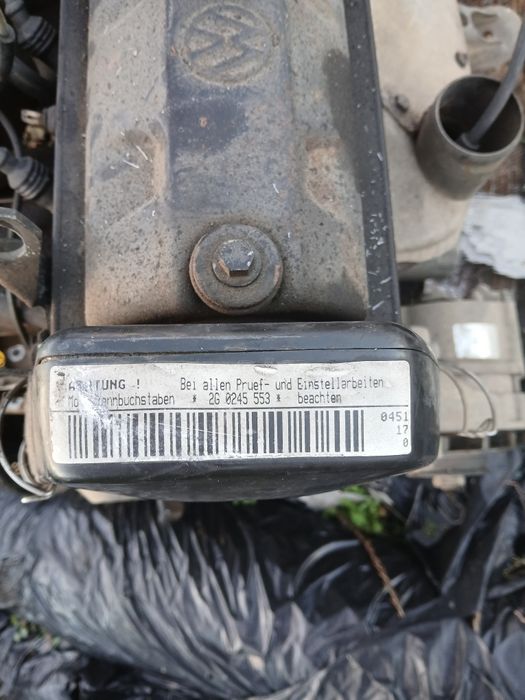 Motor e caixa 1.3 golf mk2 jetta mk2