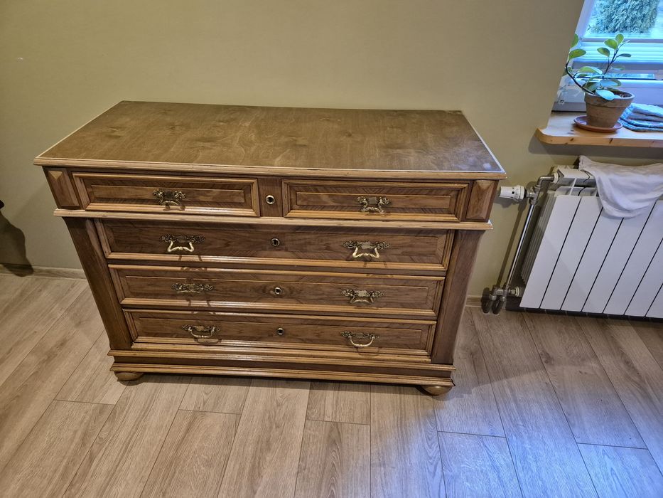 Komoda Dębowa z szufladami
