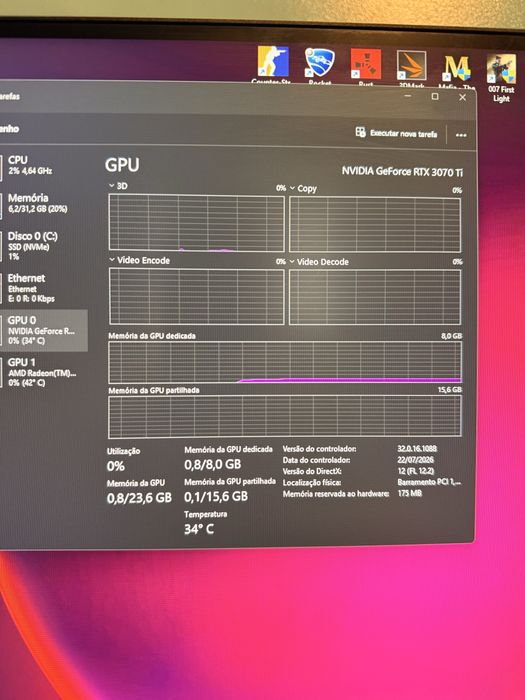 Rtx 3070ti evga ftw3 ultra