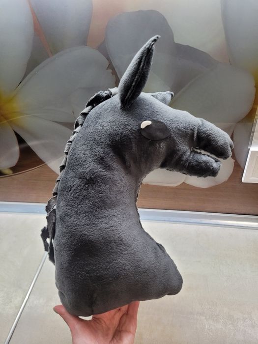 Хоббіхорсинг голова конячки для спортивної дитячої гри ручна робота