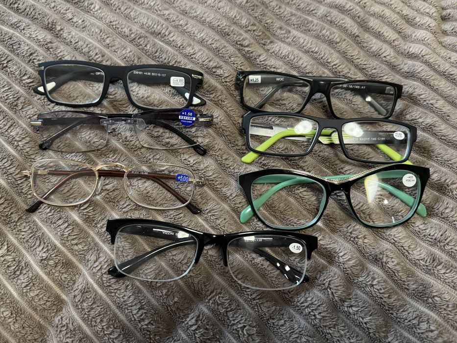 Окуляри/очки для зору/зрения для читання/чтения минцс плюс