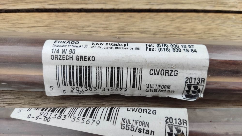 Erkado ćwierćwałek - Orzech Greko