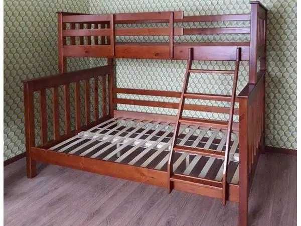 Двоярусне ліжко (Двухъярусная кровать) деревянная!  Склад. Доставка,