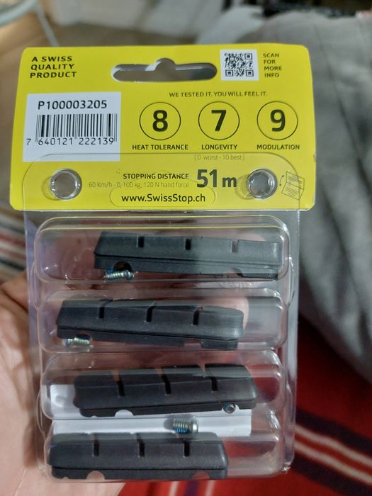 Kit 4 Calços SwissStop