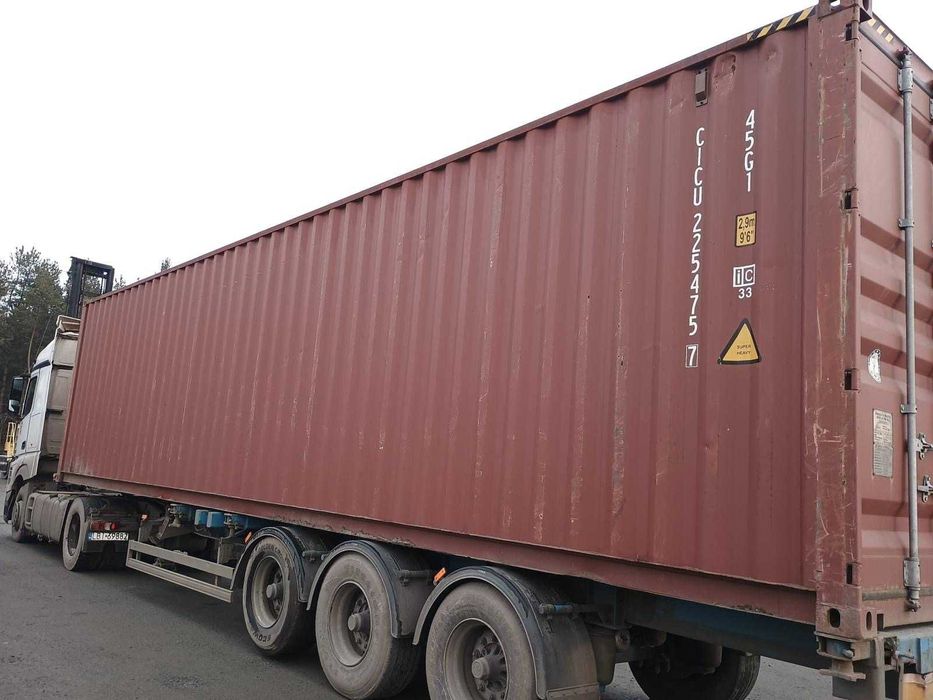 KONTENER MORSKI 20 FT 40 FT MAGAZYN Budowa Garaż Transport Cała Polska