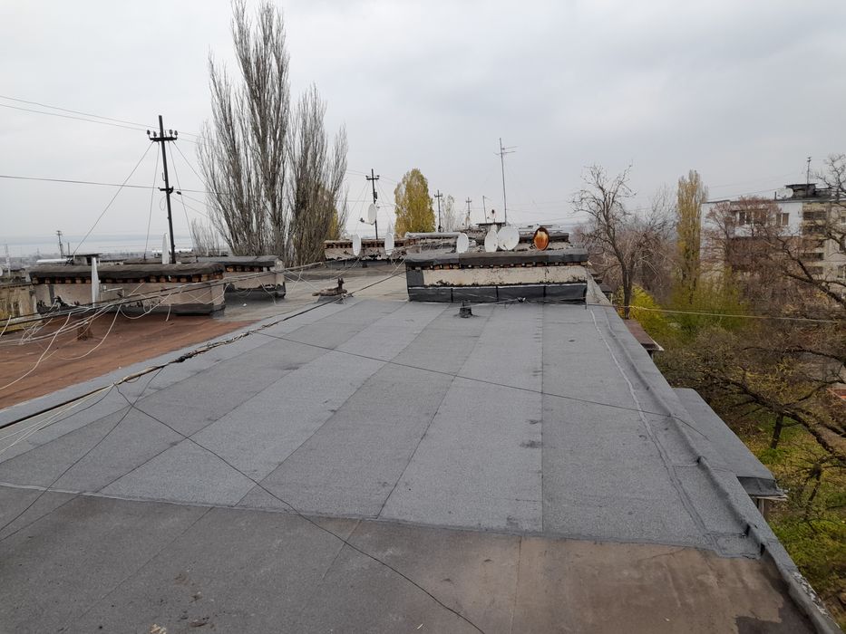 Ремонт крыш. Балконов. Шифер. Рубероид.