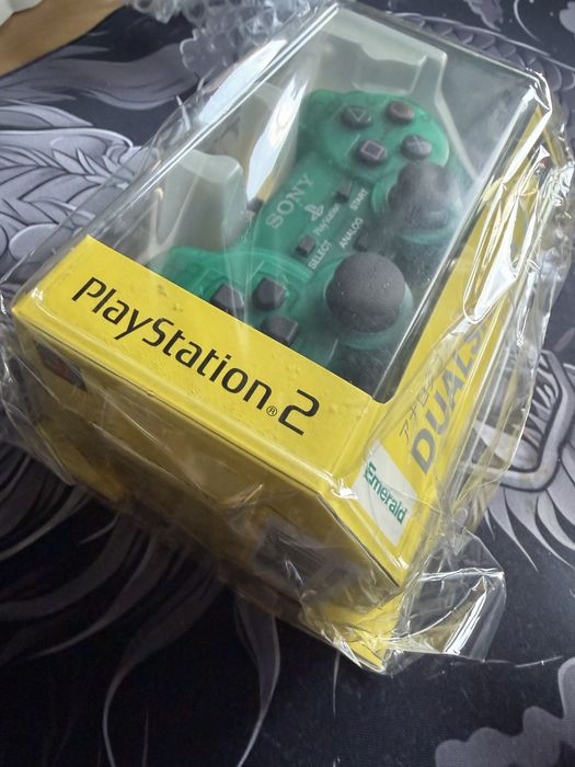 Nowy Pad Playstation 2 Sony Dualshock Emerald