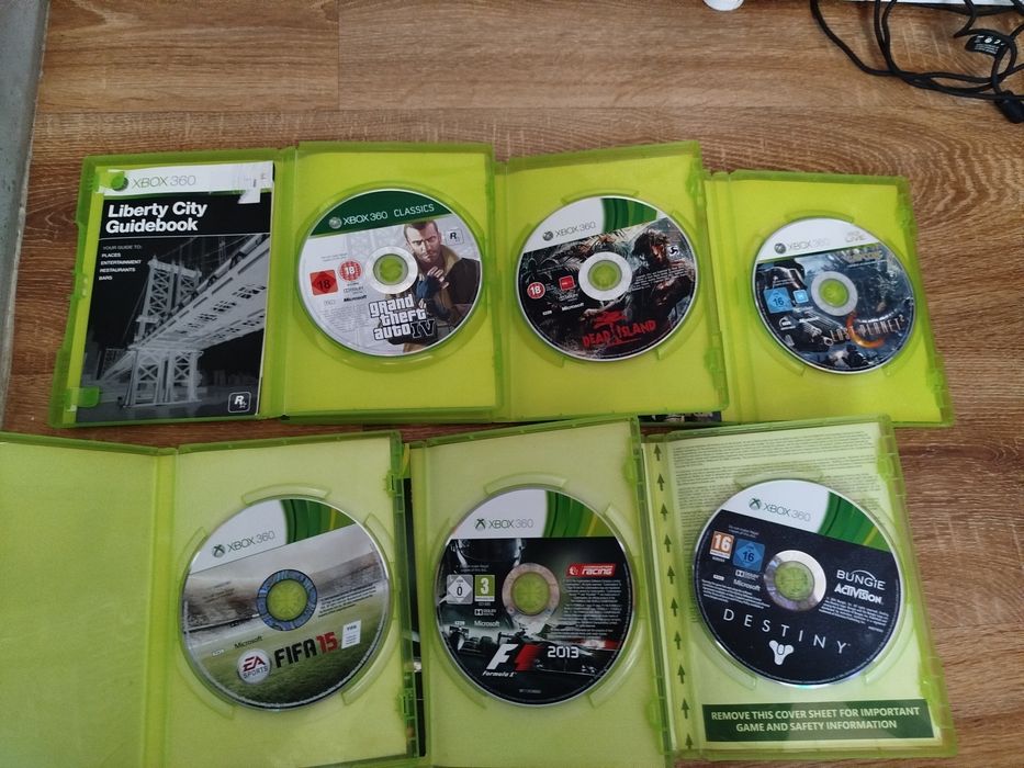 6 Gier  na xbox360
