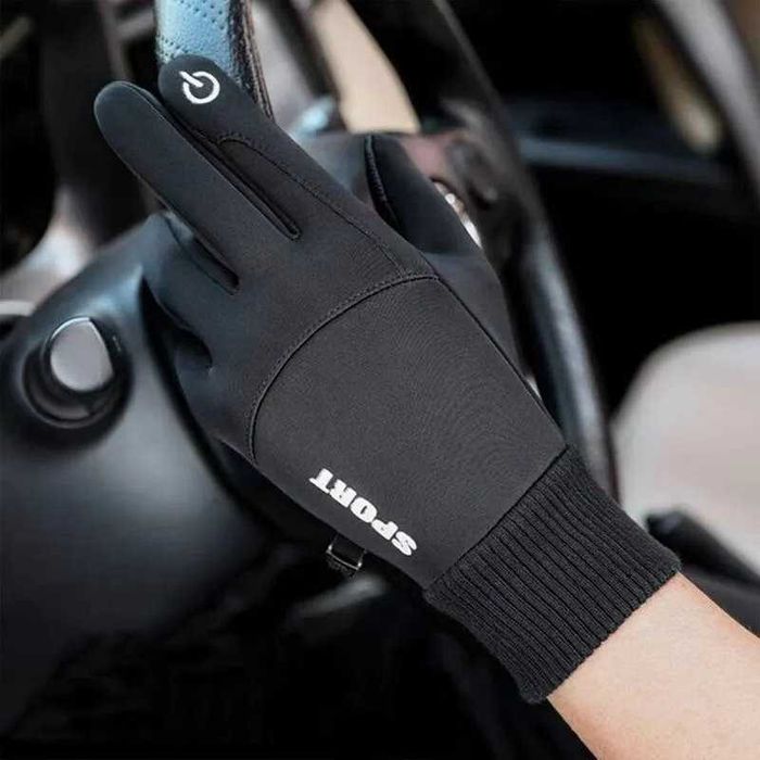 Męskie Rękawiczki Sport XL Rower Skuter Trekking Łyżwy Smartfon Touch