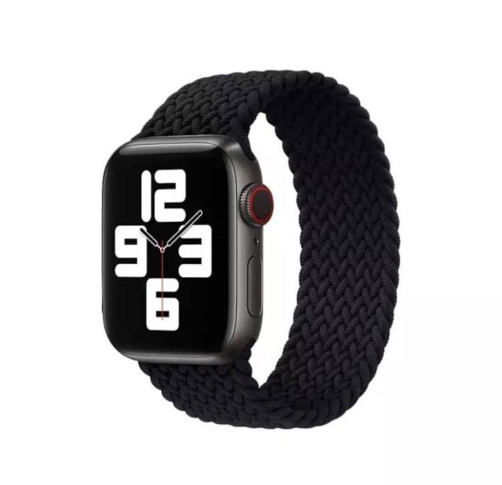 Ремінець Braided Solo Loop для Apple Watch на всі серії ремінець соло