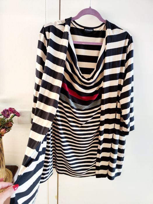 Bluzka z łączonych materiałów Gerry Weber