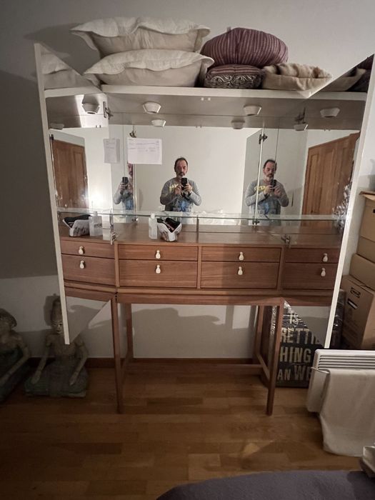 Armario Ikea lacado a branco