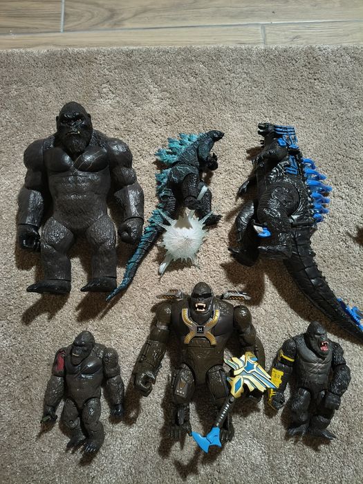 Фігурки з Godzilla vs Kong