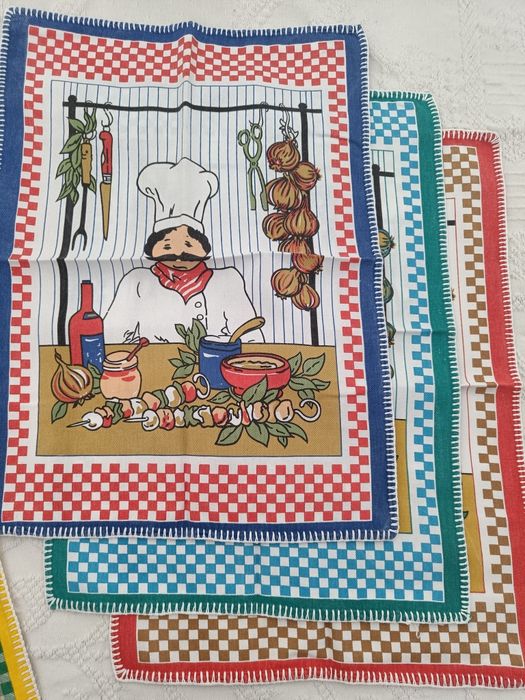Panos de cozinha novos