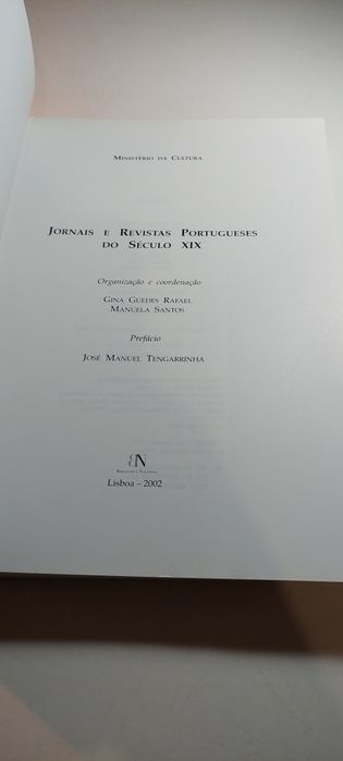 Jornais e Revistas Portuguesas do Século XIX (Bibliografias, 2 Vols)