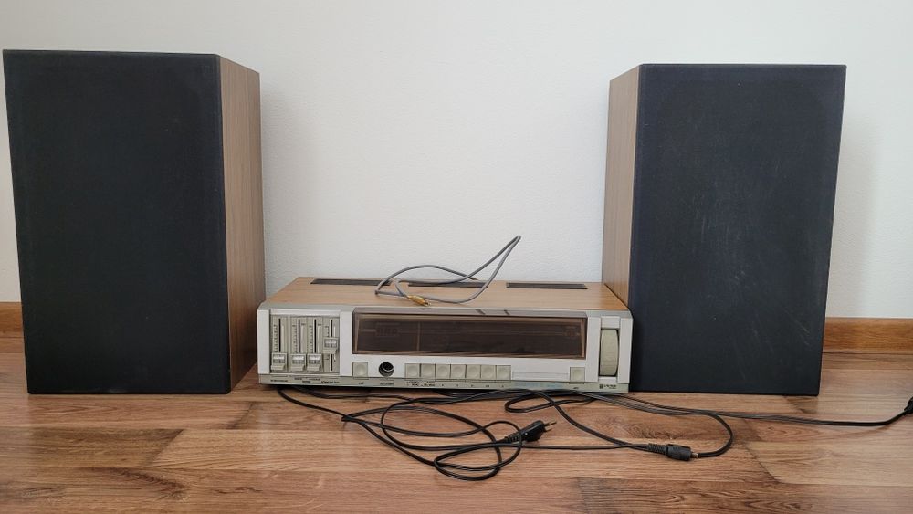 Zestaw Unitra Diora Amator 3 stereo plus kolumny