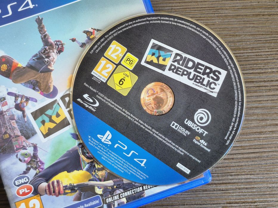Gra na konsolę PS4 Riders Republic PL