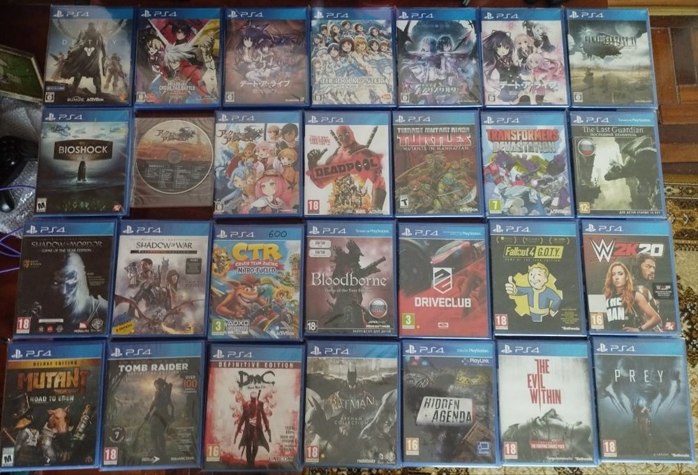 Ігри для Playstation 4 диски