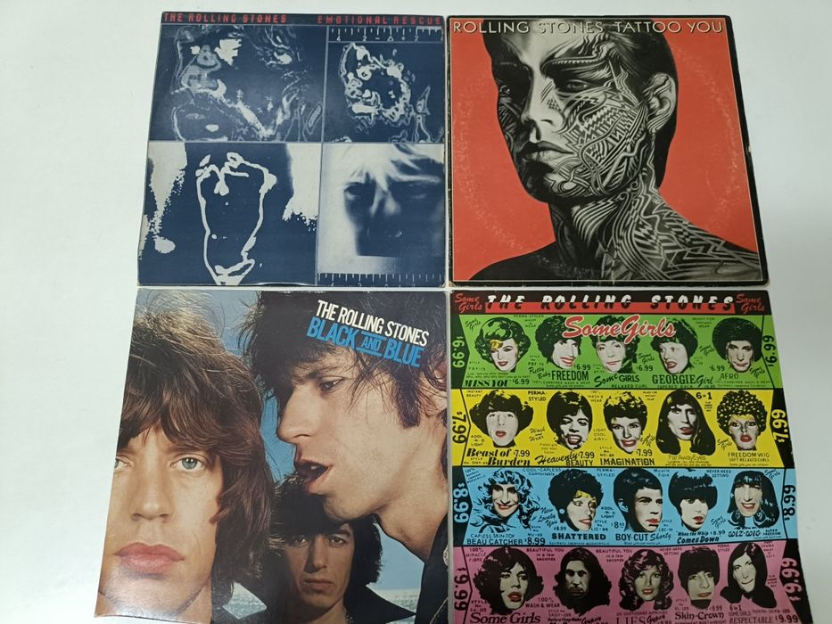 ROLLING STONES: Discografia até 1989 - 26 álbuns {Discos de Vinil}